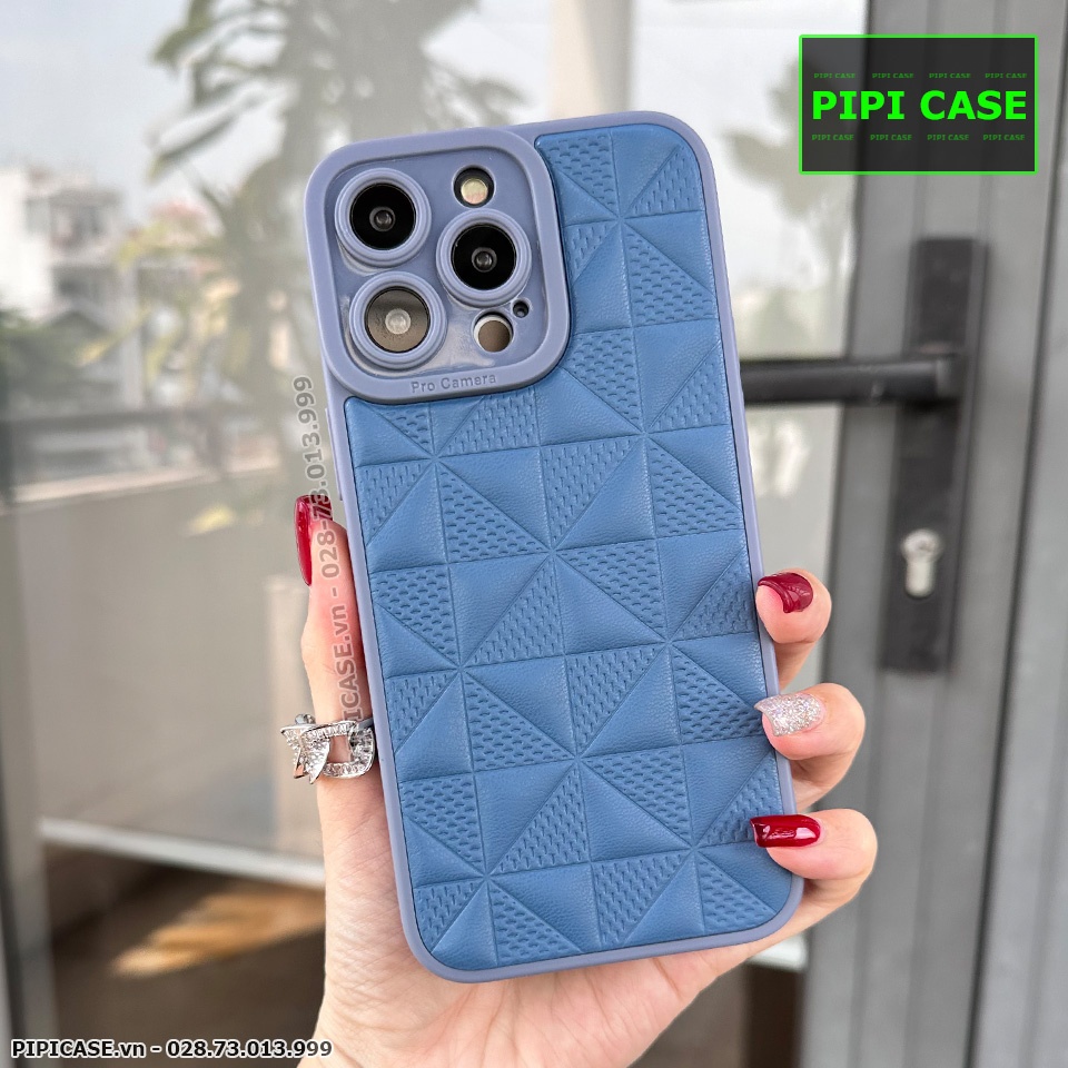 Ốp Lưng iPhone 14 Pro Max - Row - Xanh Nhạt