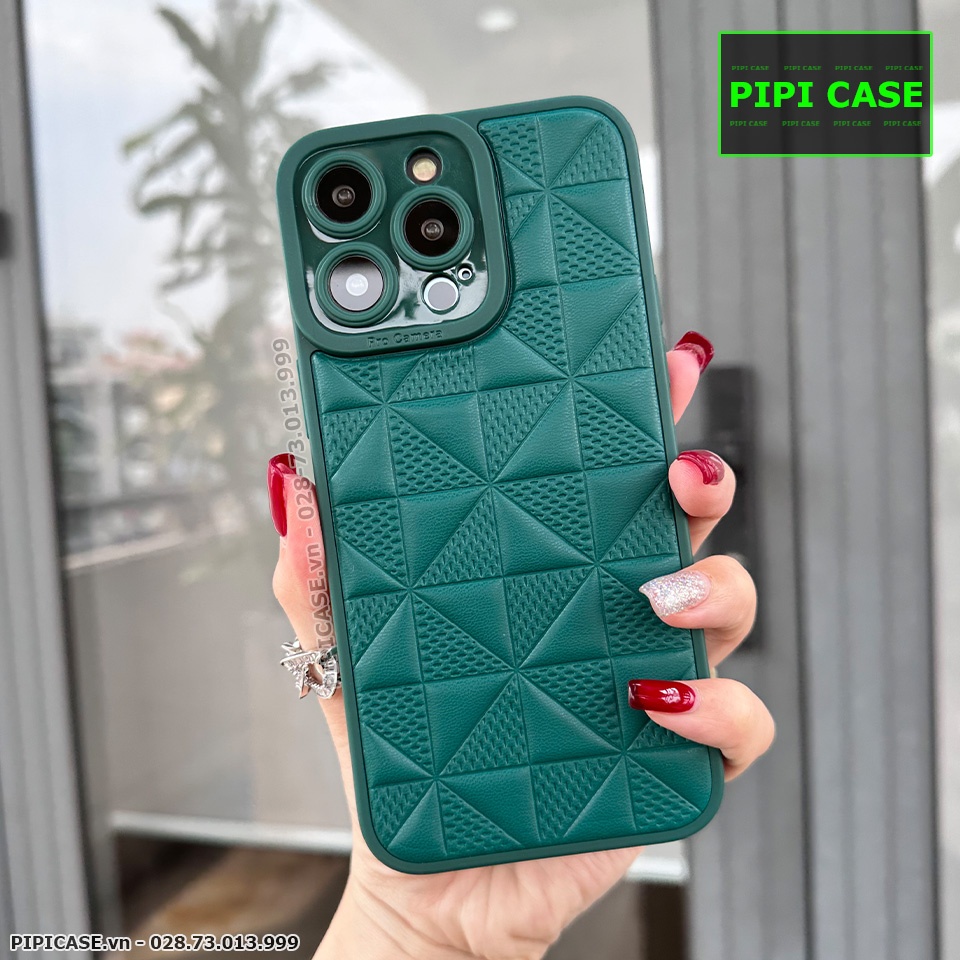 Ốp Lưng iPhone 14 Pro Max - Row - Xanh Rêu
