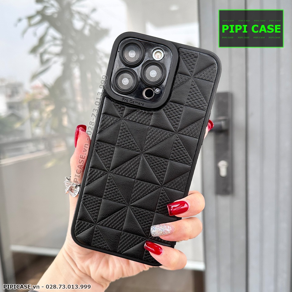 Ốp Lưng iPhone 14 Pro Max - Row - Đen