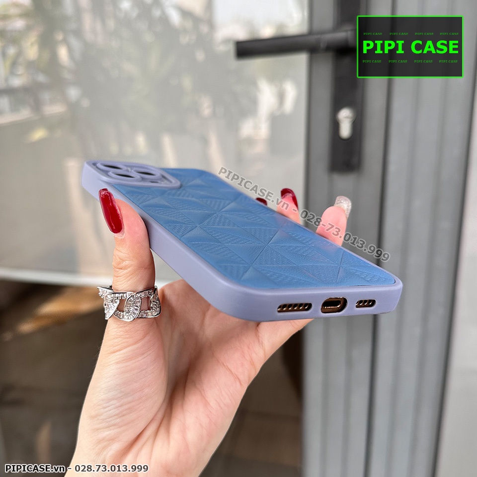 Ốp Lưng iPhone 12 Pro Max - Row - Xanh Nhạt