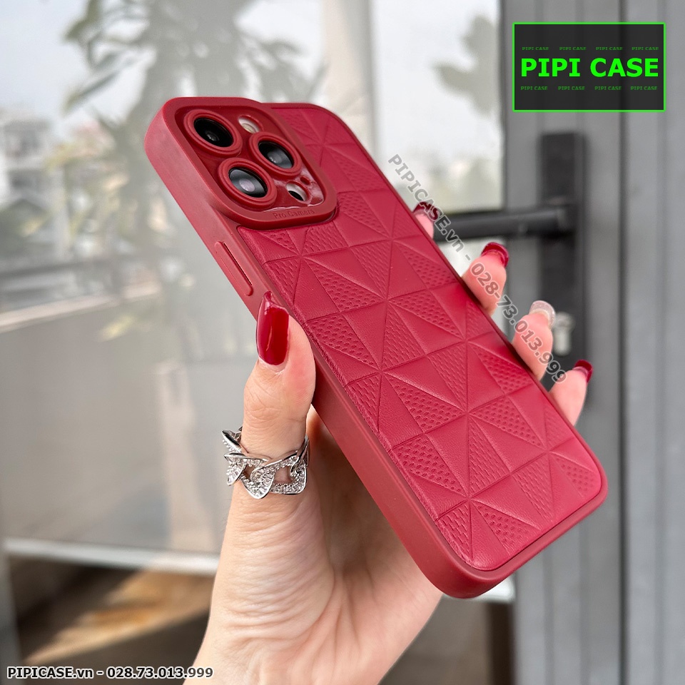 Ốp Lưng iPhone 14 Pro Max - Row - Đỏ