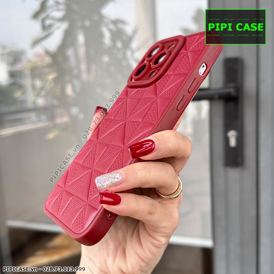 Ốp Lưng iPhone 14 Pro Max - Row - Đỏ