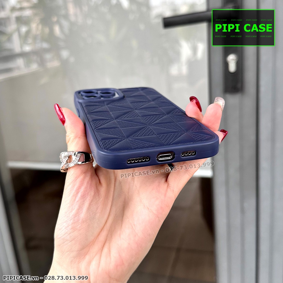 Ốp Lưng iPhone 12 Pro Max - Row - Xanh Dương