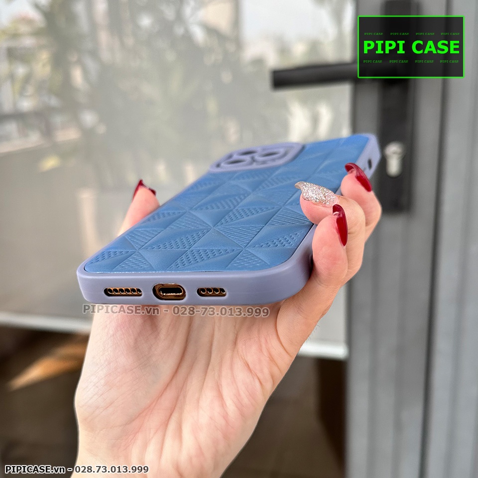 Ốp Lưng iPhone 12 Pro Max - Row - Xanh Nhạt