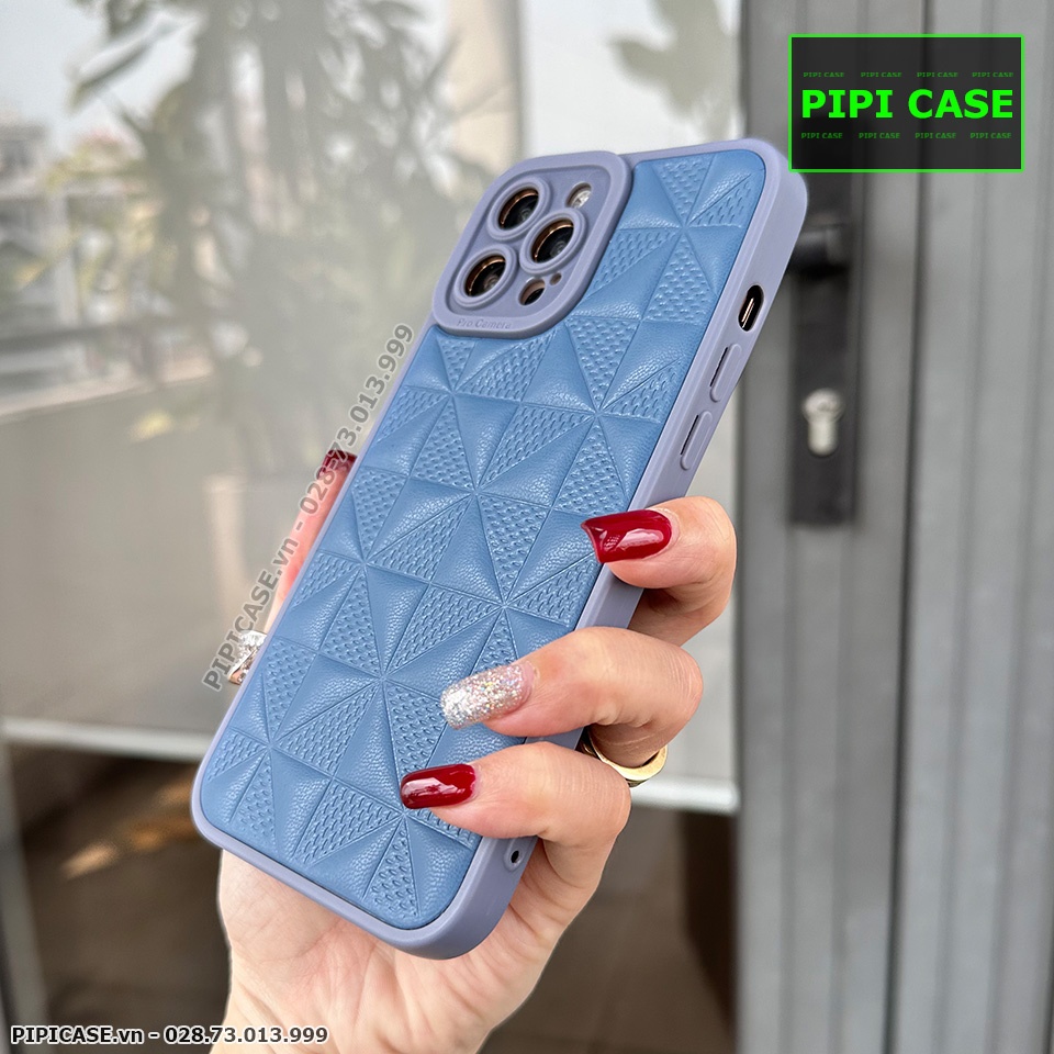 Ốp Lưng iPhone 12 Pro Max - Row - Xanh Nhạt