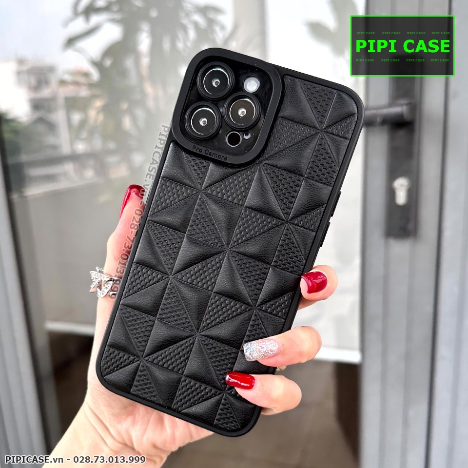 Ốp Lưng iPhone 12 Pro Max - Row - Đen