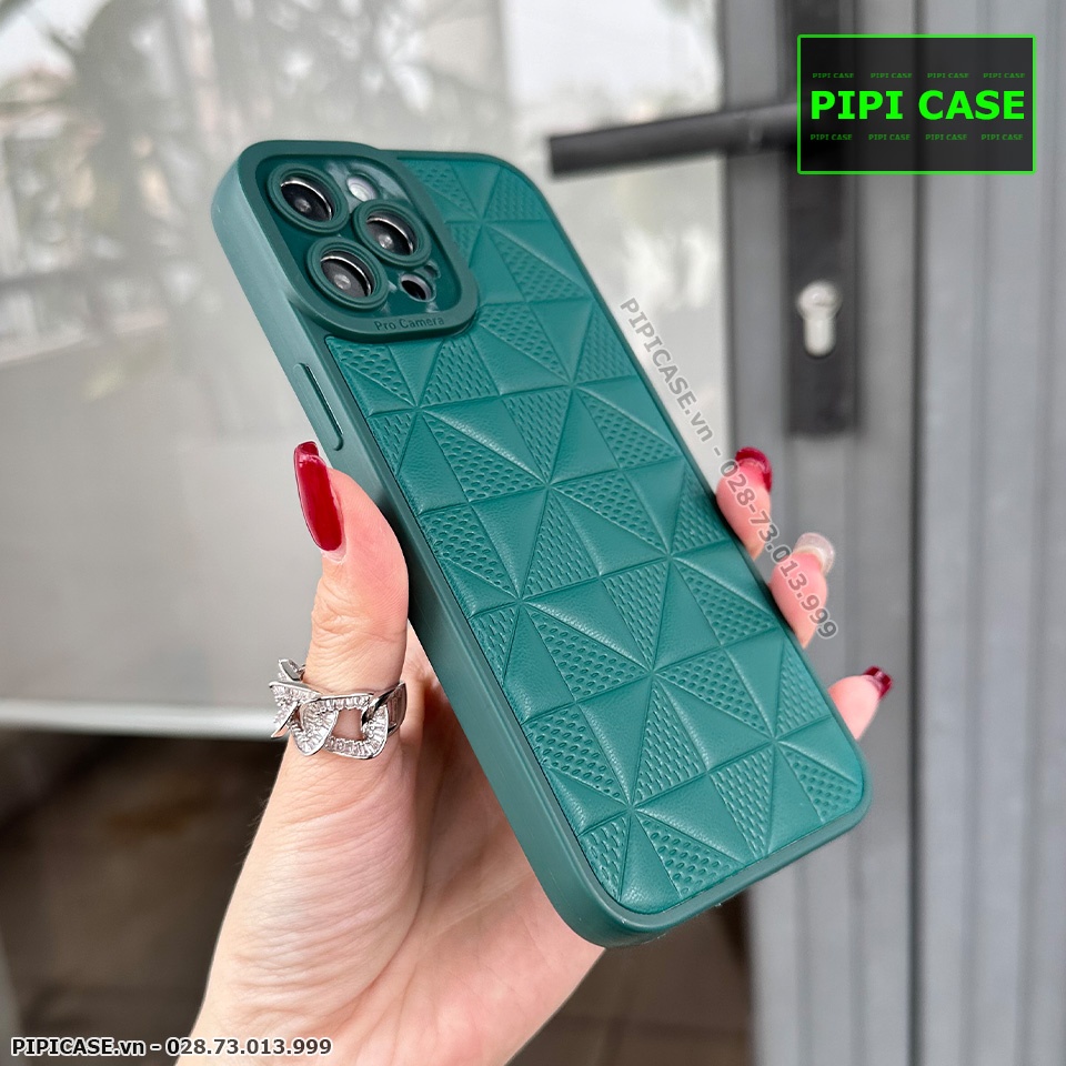 Ốp Lưng iPhone 12 Pro Max - Row - Xanh Rêu