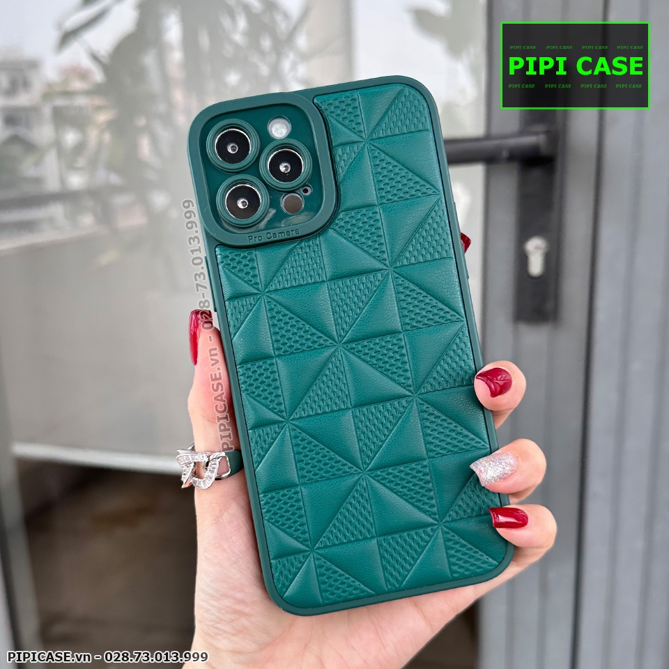 Ốp Lưng iPhone 12 Pro Max - Row - Xanh Rêu