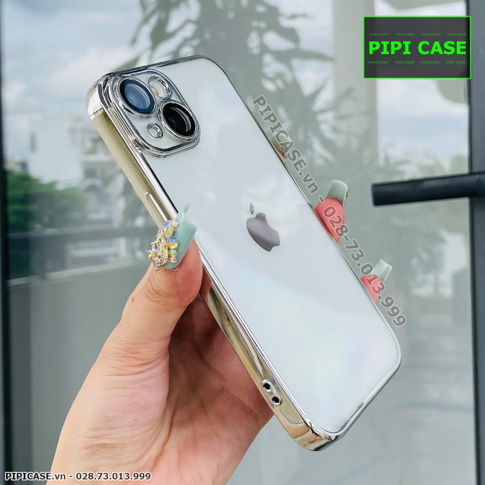 Ốp Lưng iPhone 14 - Viva - Bạc