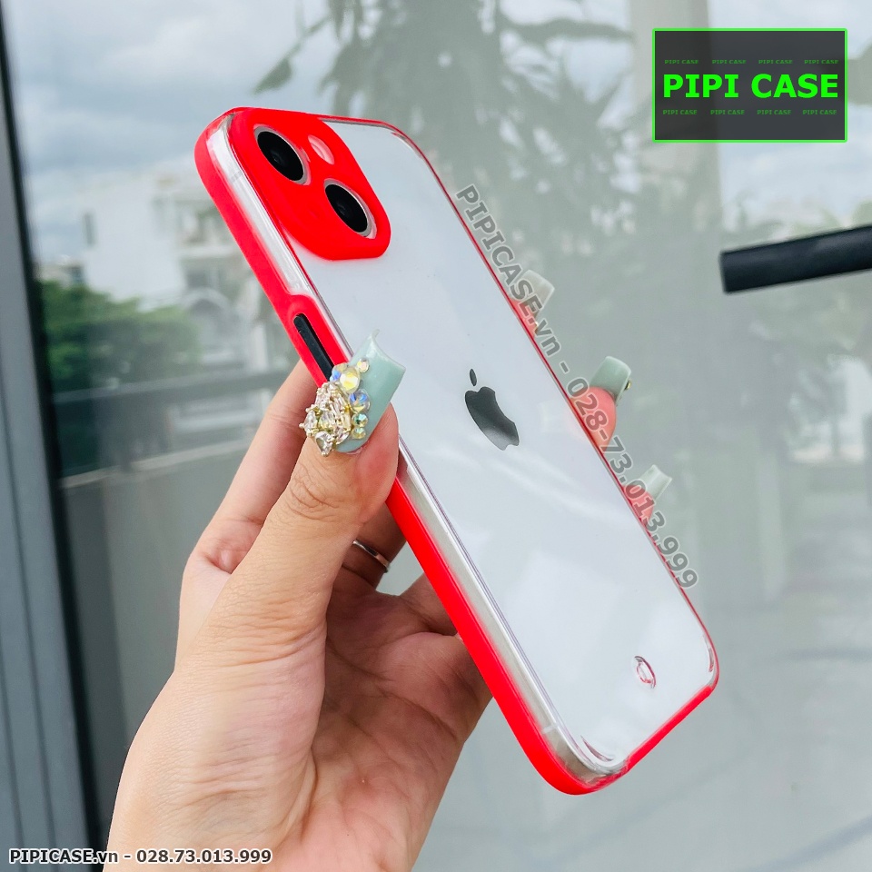 Ốp Lưng iPhone 14 - MiMin - Đỏ