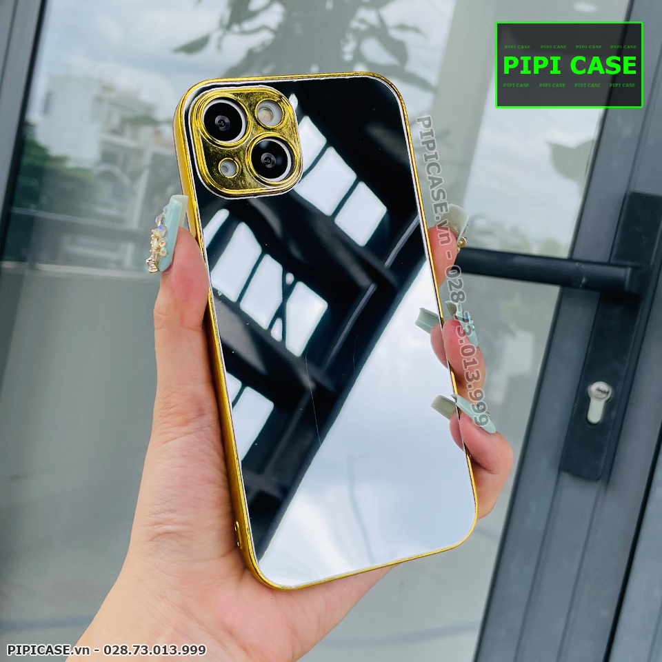 Ốp Lưng iPhone 14 - Alana - Bạc