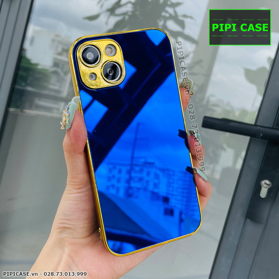 Ốp Lưng iPhone 14 - Alana - Xanh