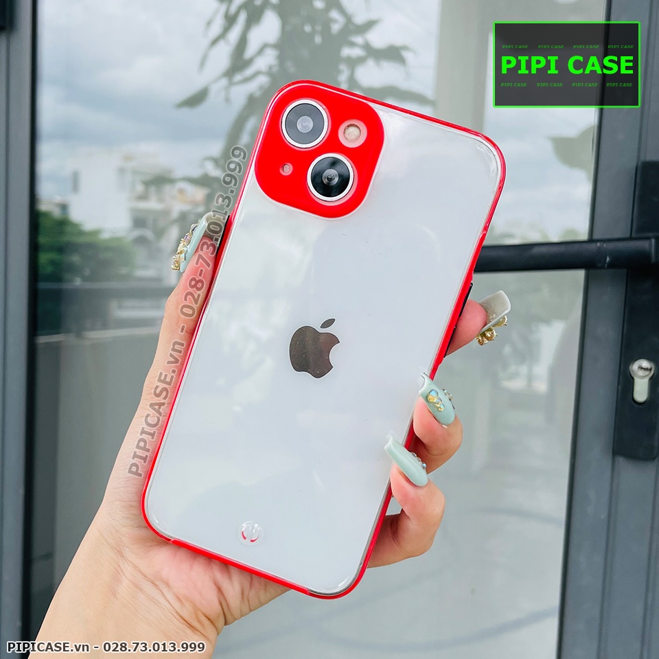 Ốp Lưng iPhone 14 - MiMin - Đỏ