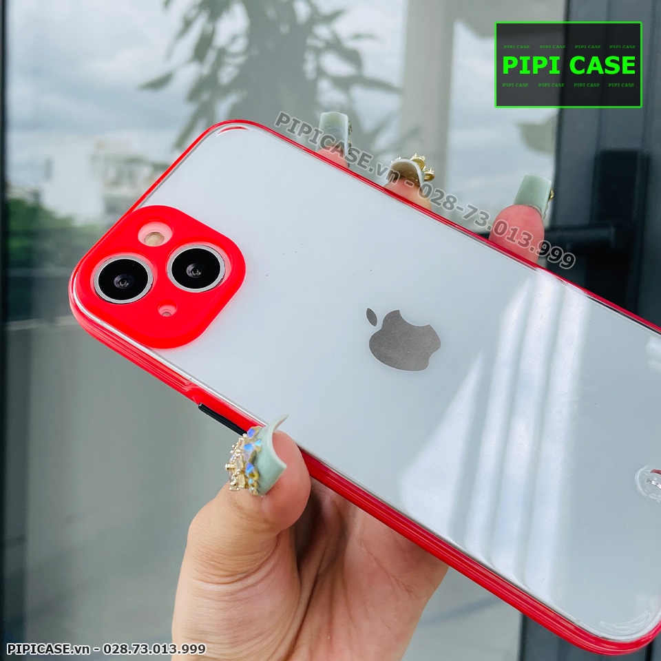 Ốp Lưng iPhone 14 - MiMin - Đỏ