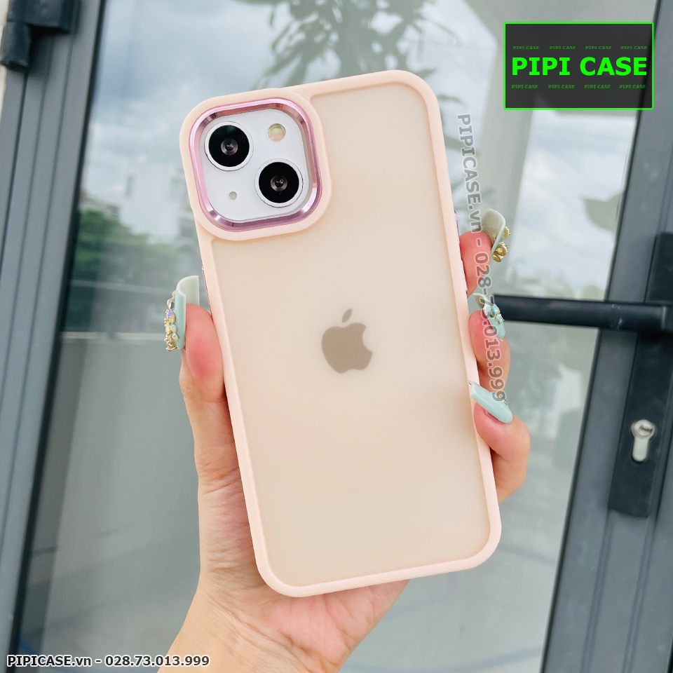 Ốp Lưng iPhone 14 - Gina - Hồng