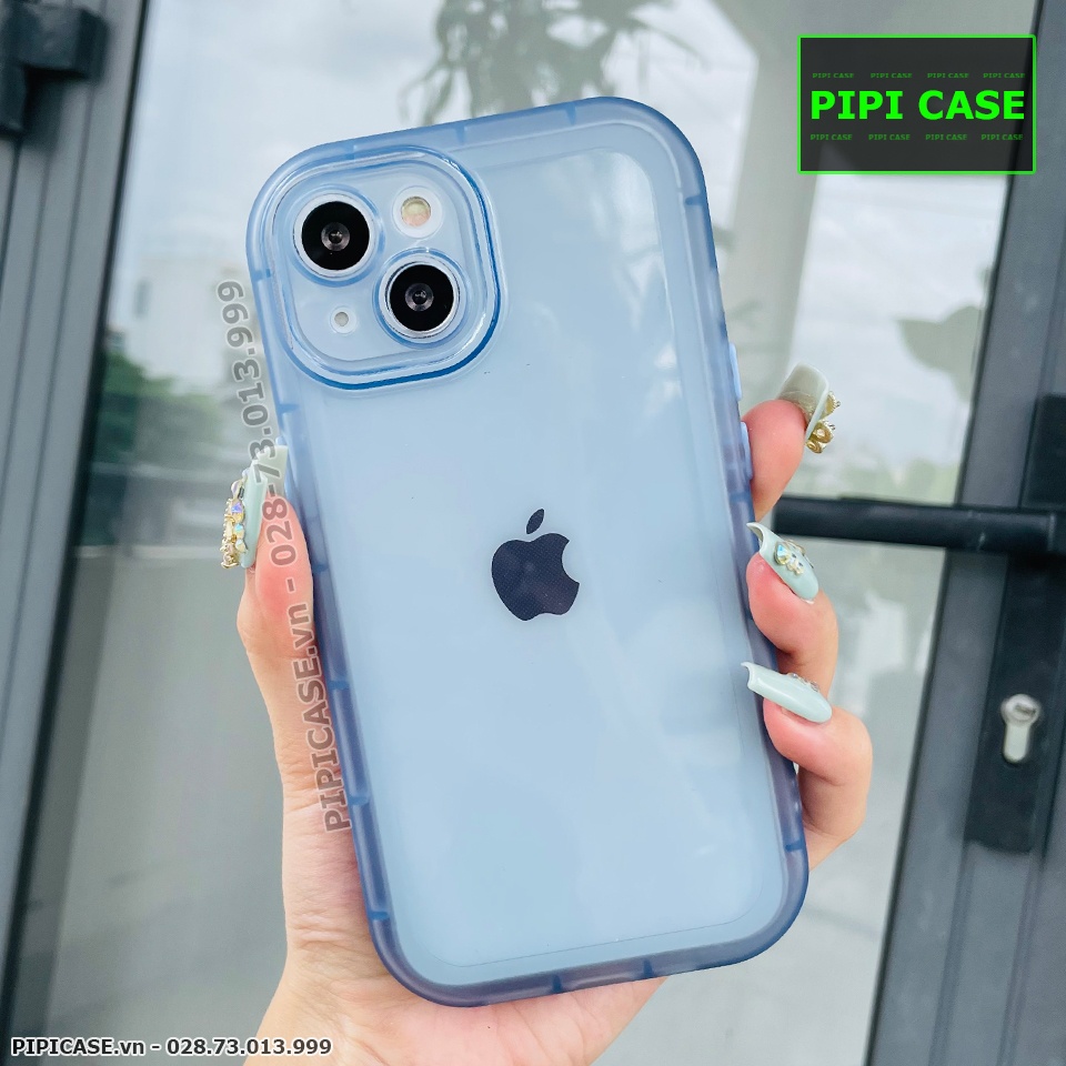 Ốp Lưng iPhone 14 - Edna - Xanh