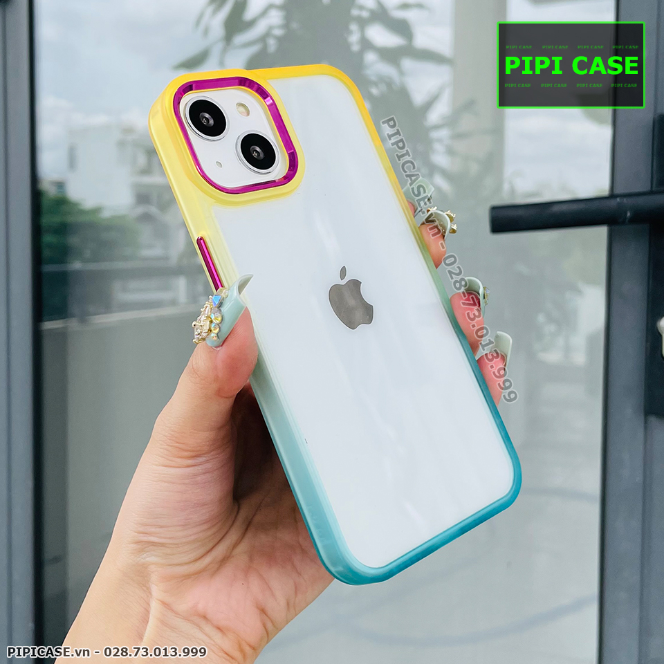 Ốp Lưng iPhone 14 - Clara - Vàng