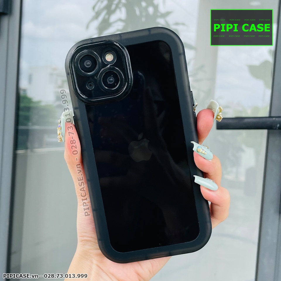 Ốp Lưng iPhone 14 - Edna - Đen