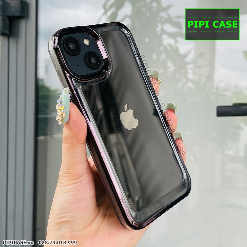 Ốp Lưng iPhone 14 - Belvis - Đen