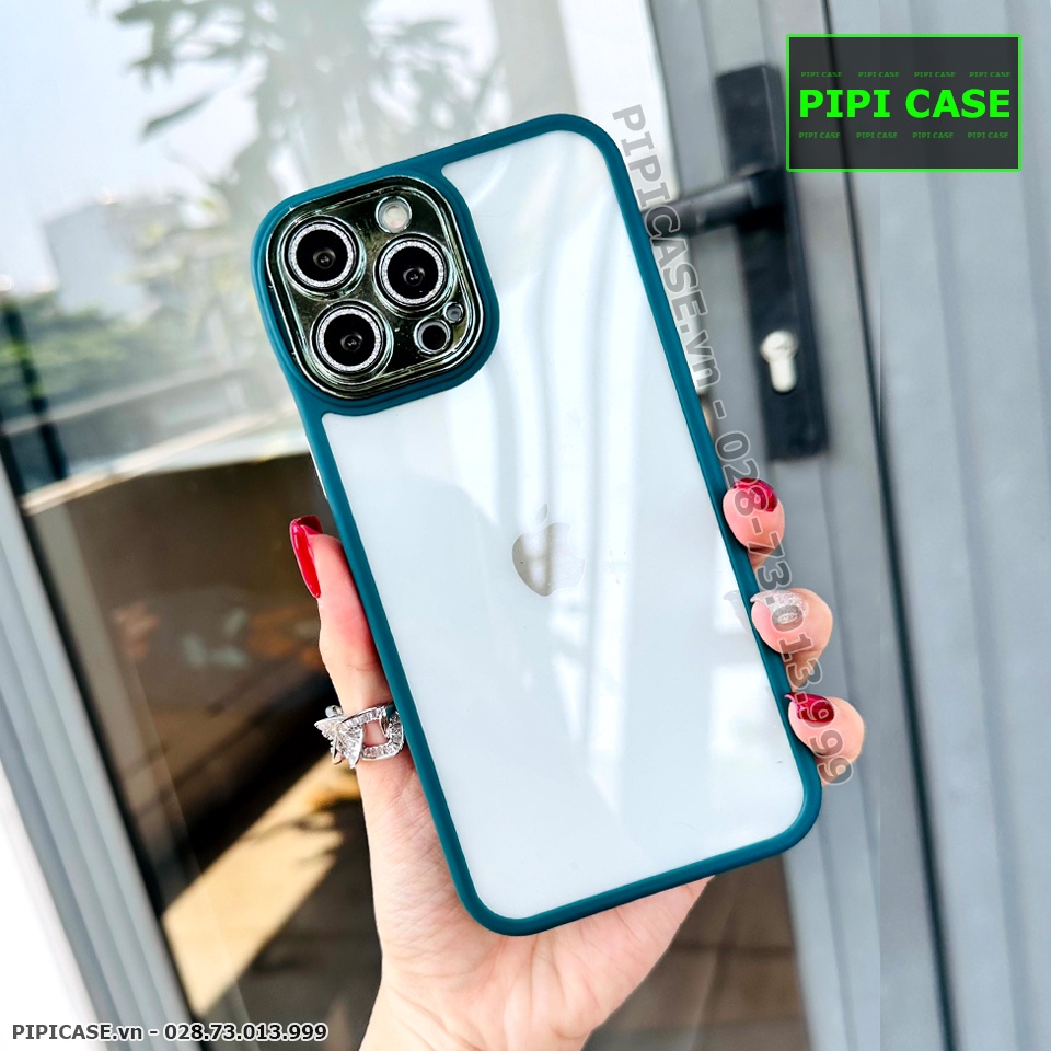 Ốp Lưng iPhone 13 Pro Max - Photo - Xanh Rêu