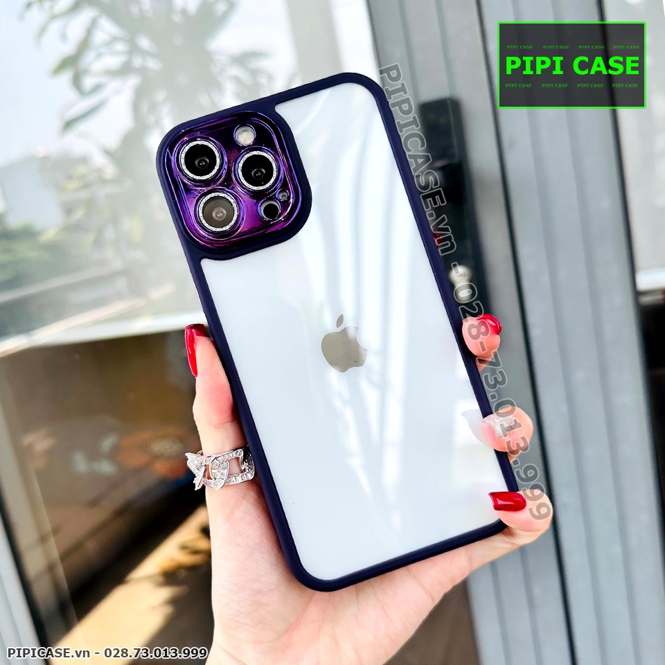 Ốp Lưng iPhone 13 Pro Max - Photo - Tím
