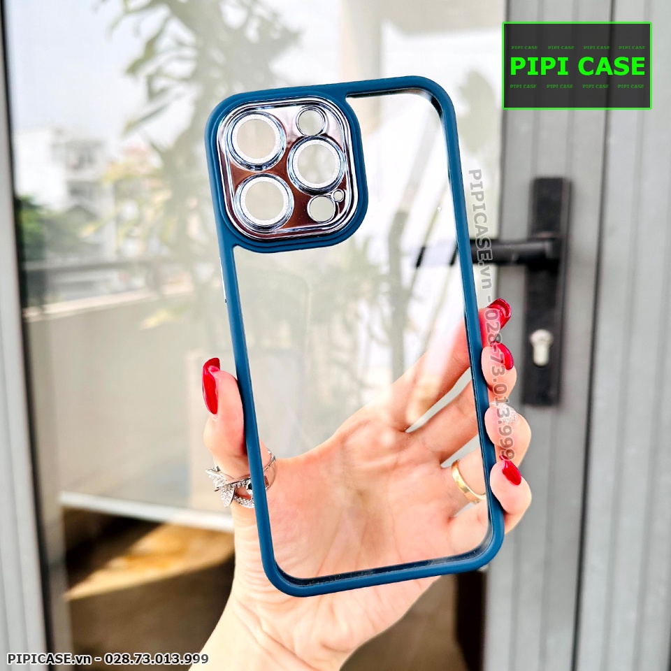 Ốp Lưng iPhone 14 Pro Max - Photo - Xanh Dương