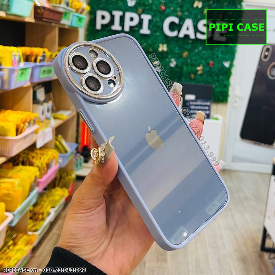 Ốp Lưng iPhone 13 Pro Max - Cathy - Xanh Nhạt