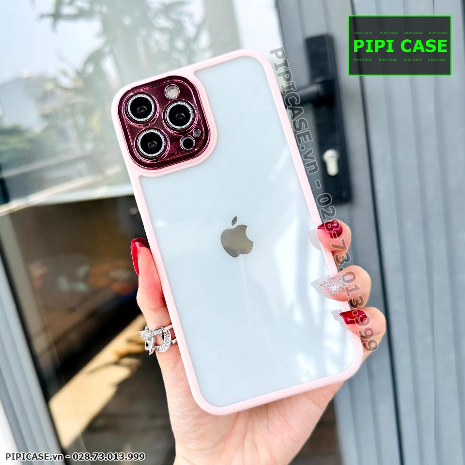 Ốp Lưng iPhone 13 Pro Max - Photo - Hồng