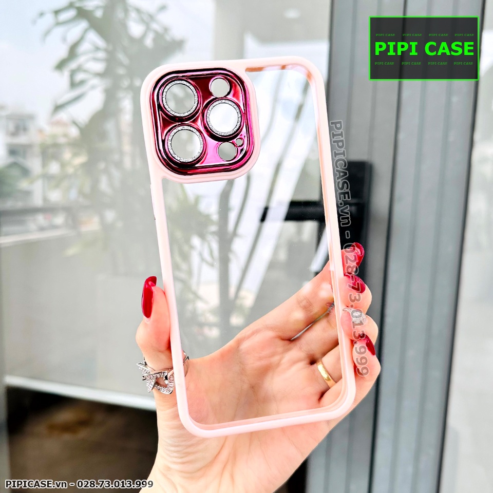 Ốp Lưng iPhone 14 Pro Max - Photo - Hồng