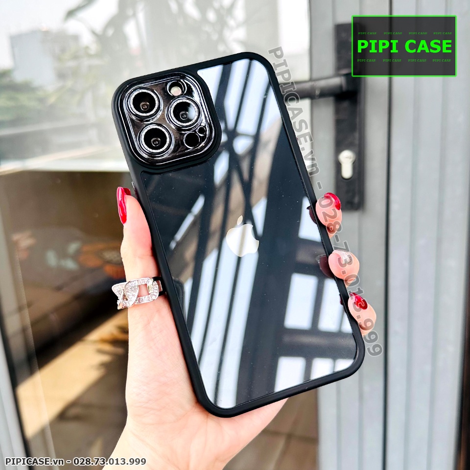 Ốp Lưng iPhone 13 Pro Max - Photo - Đen