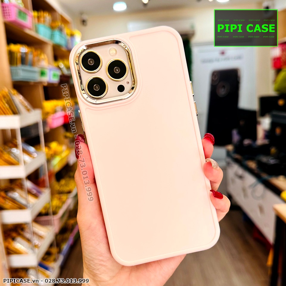 Ốp Lưng iPhone 13 Pro Max - May - Hồng