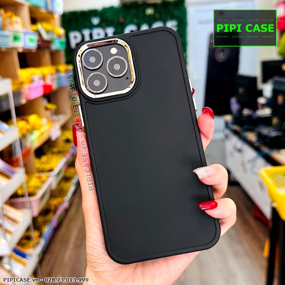 Ốp Lưng iPhone 13 Pro Max - May - Đen