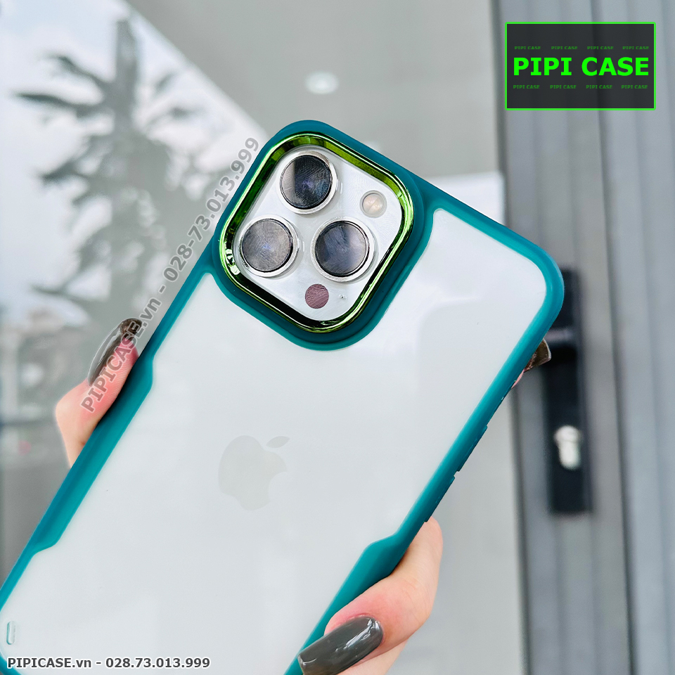 Ốp Lưng iPhone 13 Pro - Good - Xanh Rêu