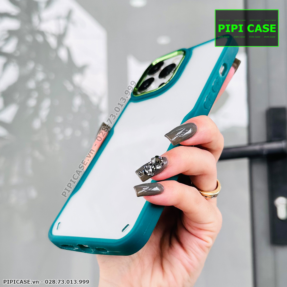 Ốp Lưng iPhone 13 Pro - Good - Xanh Rêu