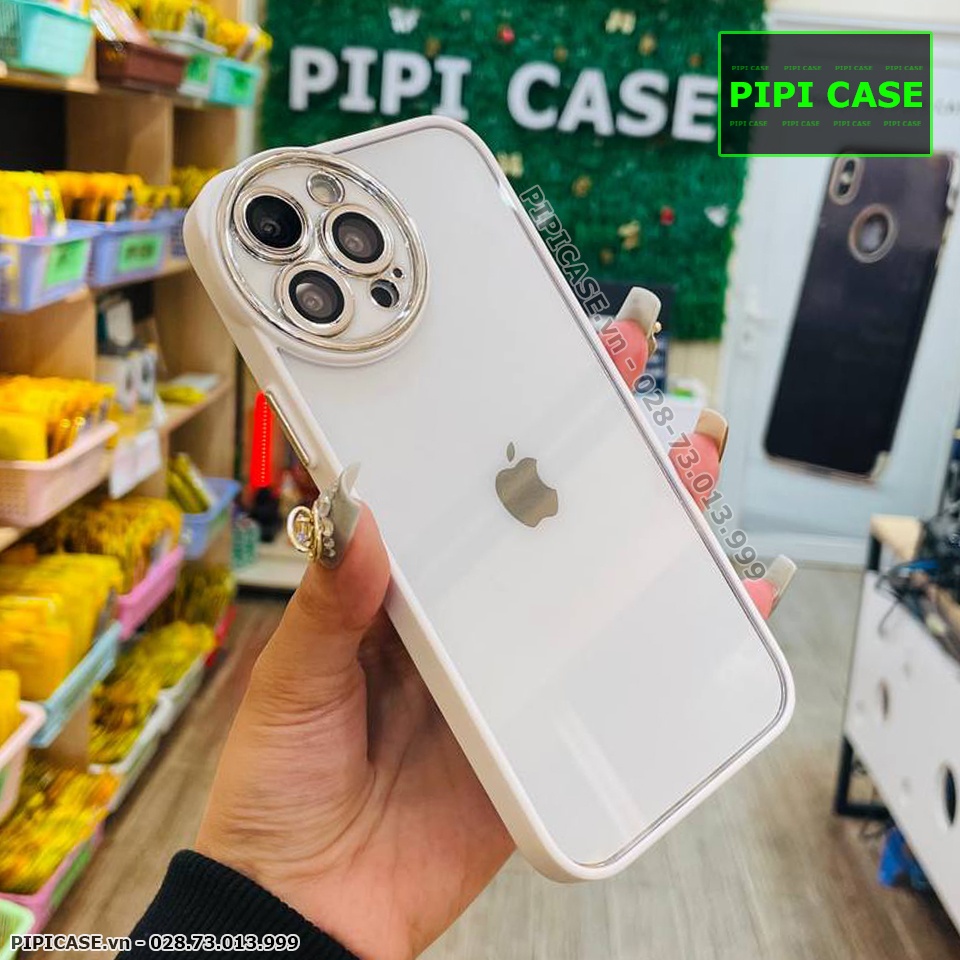 Ốp Lưng iPhone 13 Pro Max - Cathy - Trắng