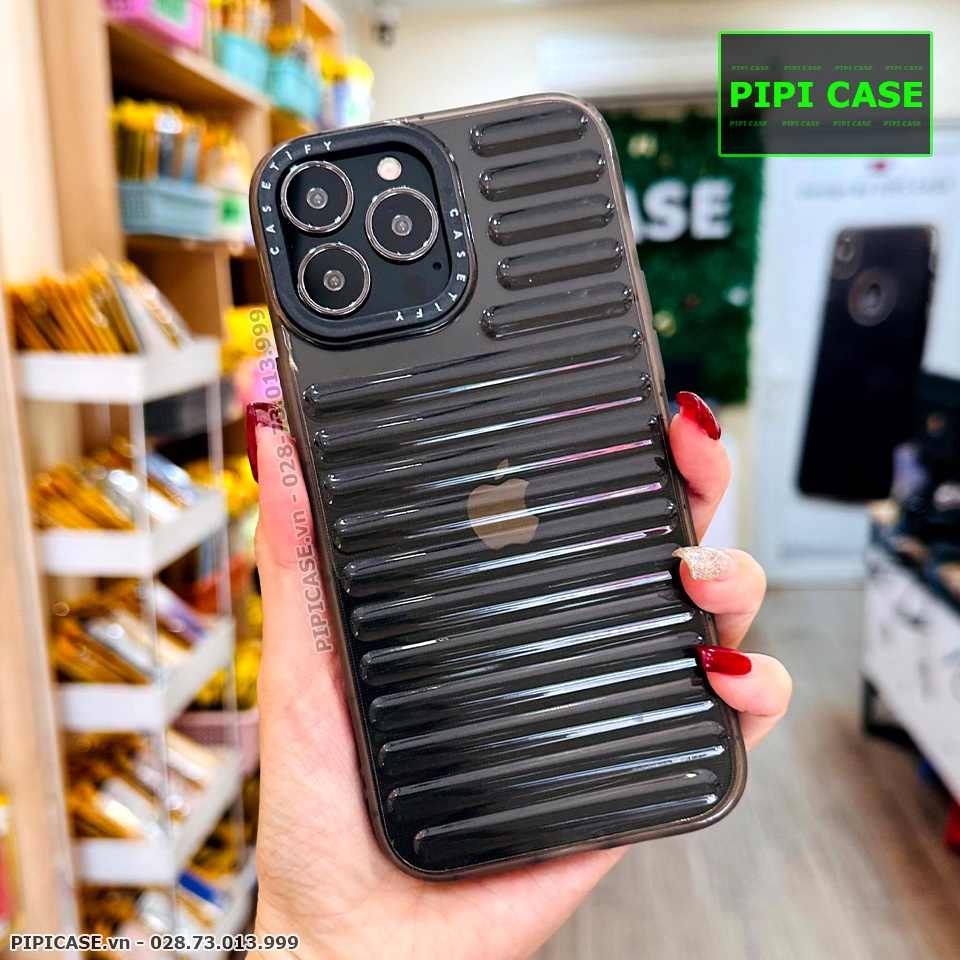 Ốp Lưng iPhone 13 Pro Max - Boom - Đen