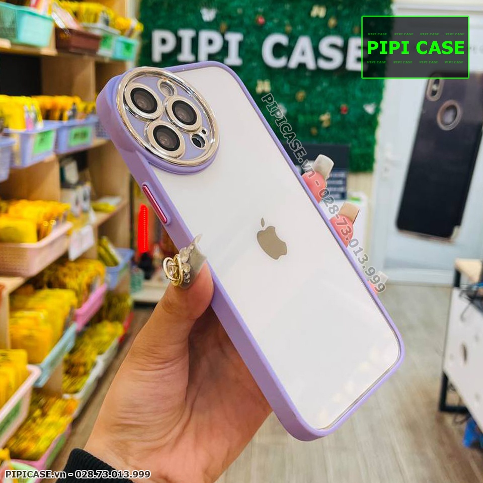 Ốp Lưng iPhone 13 Pro Max - Cathy - Tím