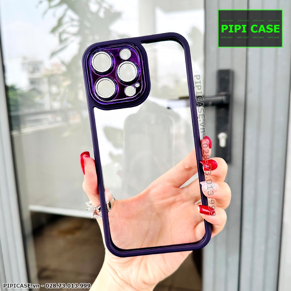 Ốp Lưng iPhone 14 Pro Max - Photo - Tím