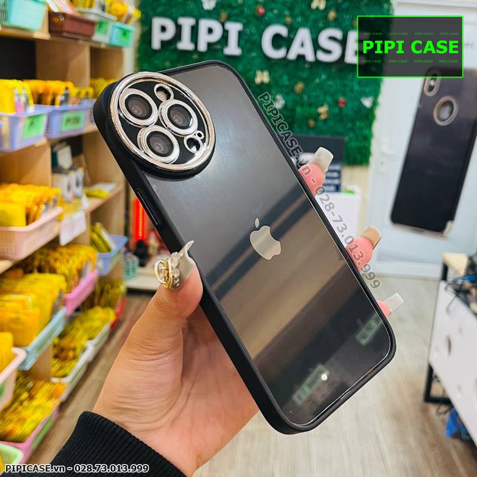 Ốp Lưng iPhone 13 Pro Max - Cathy - Đen