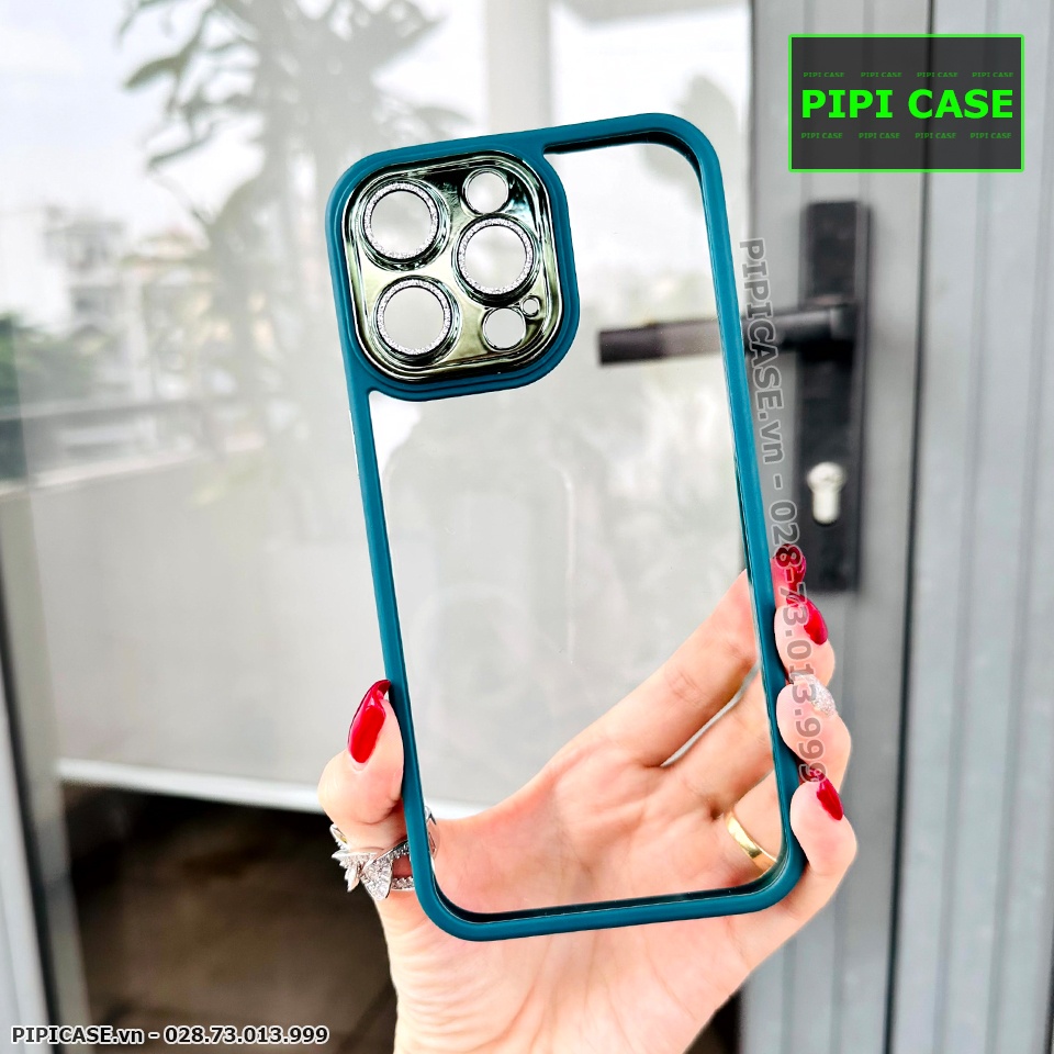 Ốp Lưng iPhone 14 Pro Max - Photo - Xanh Rêu