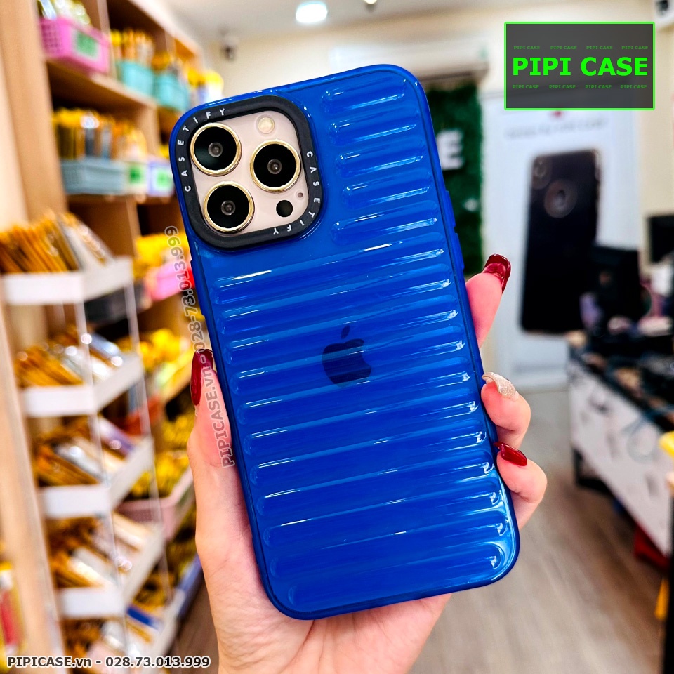 Ốp Lưng iPhone 13 Pro Max - Boom - Xanh Dương