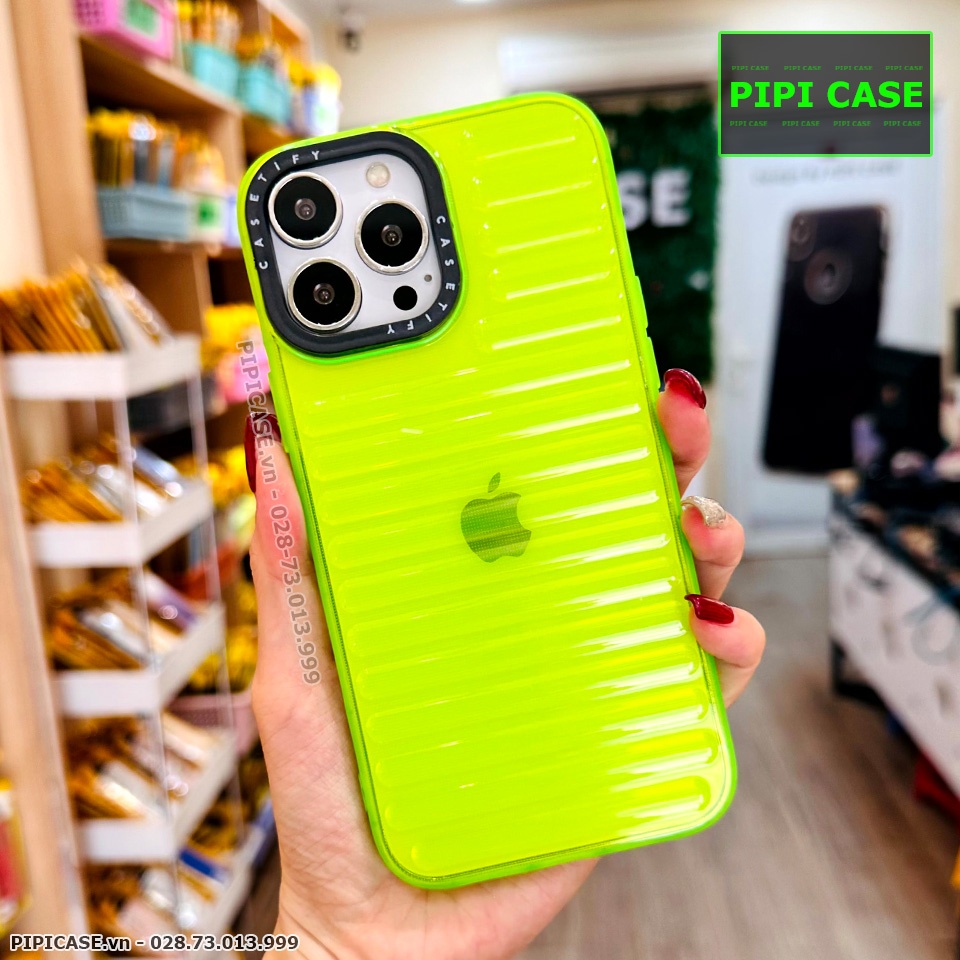 Ốp Lưng iPhone 13 Pro Max - Boom - Xanh Dạ Quang