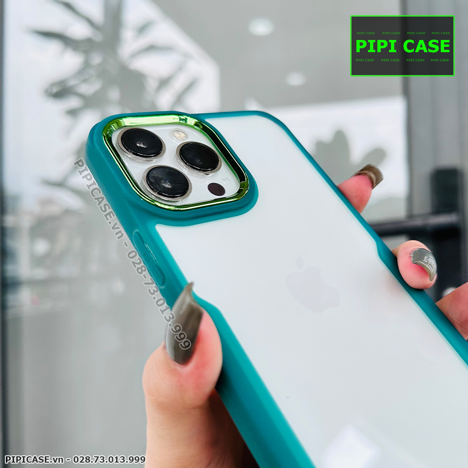 Ốp Lưng iPhone 13 Pro - Good - Xanh Rêu