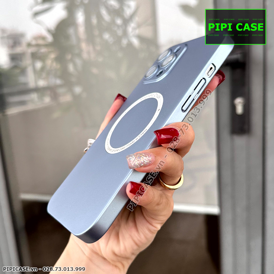 Ốp Lưng iPhone 12 Pro Max - Magic - Xanh Nhạt