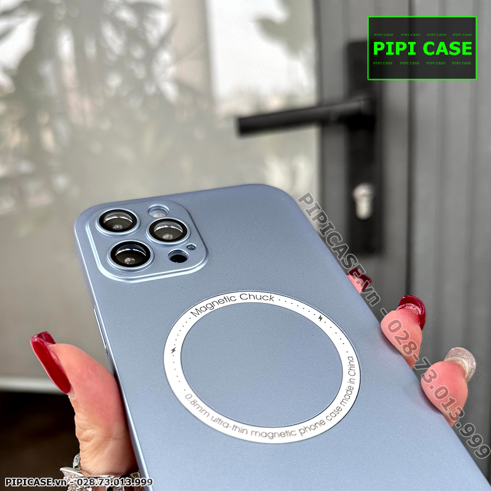 Ốp Lưng iPhone 12 Pro Max - Magic - Xanh Nhạt