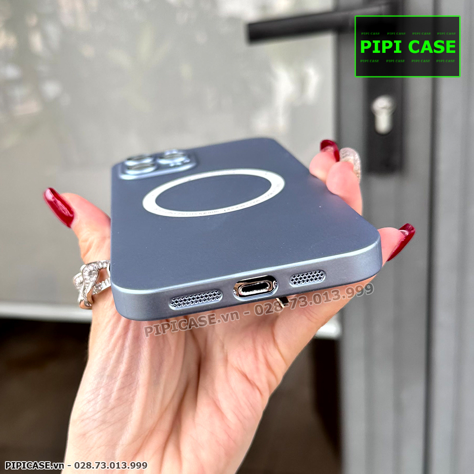 Ốp Lưng iPhone 12 Pro Max - Magic - Xanh Nhạt