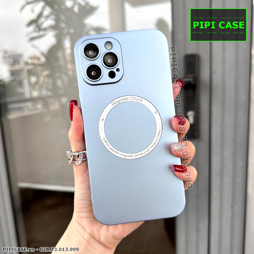 Ốp Lưng iPhone 12 Pro Max - Magic - Xanh Nhạt