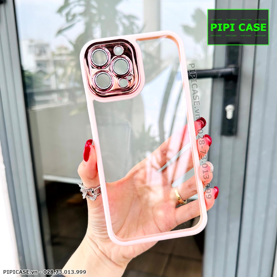 Ốp Lưng iPhone 12 Pro Max - Photo - Hồng