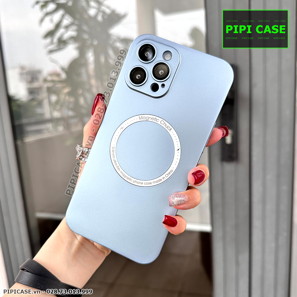 Ốp Lưng iPhone 12 Pro Max - Magic - Xanh Nhạt