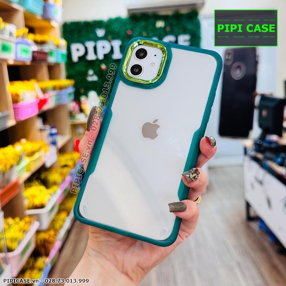 Ốp Lưng iPhone 12 - Good - Xanh Rêu